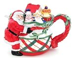 Santa w/presents Teapot